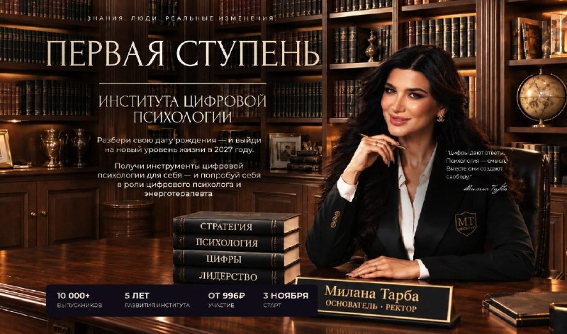 Фото поста канала MILANA TARBA Цифровой Психолог #1