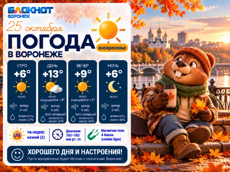 Фото поста канала  Блокнот Воронеж