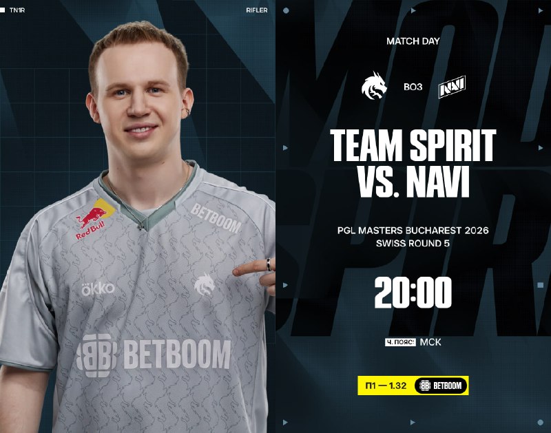 Фото поста канала Team Spirit CS2