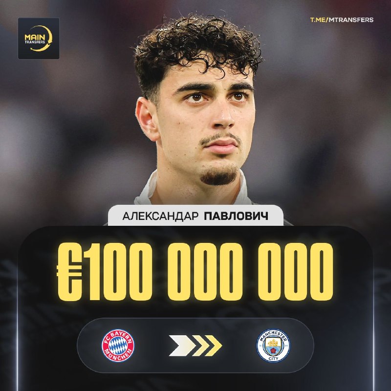 Фото поста канала Main Transfers