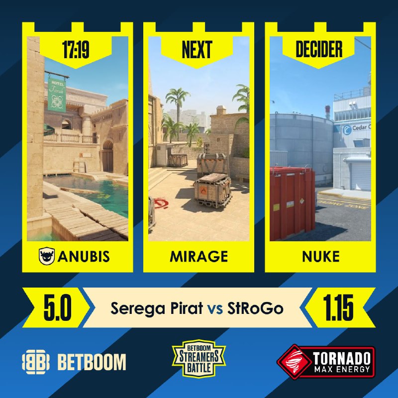 Фото поста канала BetBoom Streamers Battle