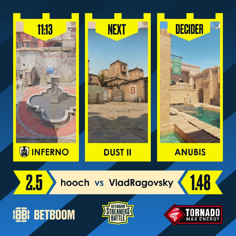 Фото поста канала BetBoom Streamers Battle