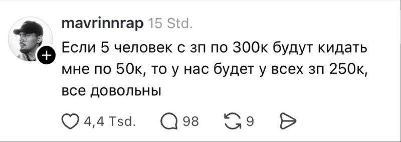 Фото поста канала бизнестрендс