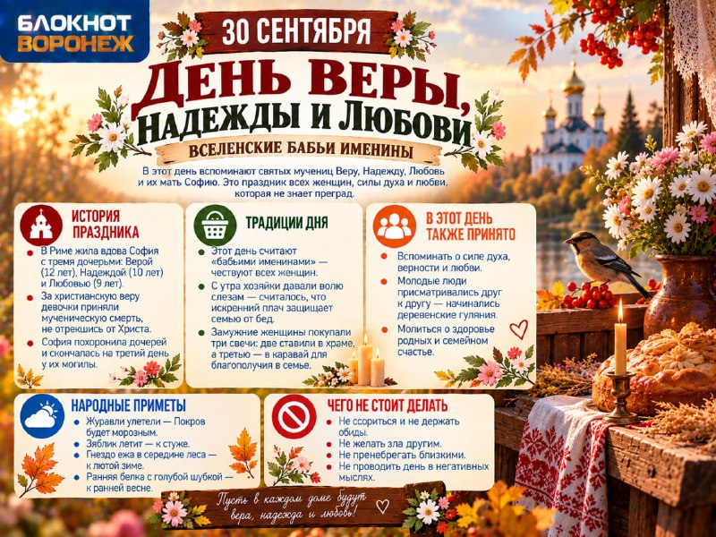 Фото поста канала  Блокнот Воронеж