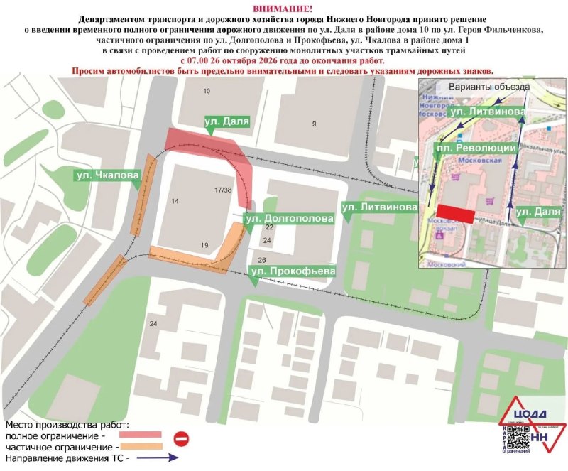 Фото поста канала  Мониторинг 52 Нижегородская область
