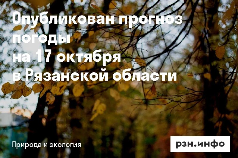 Фото поста канала  Новости Рязани • РЗН.инфо