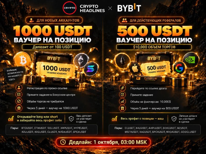 Фото поста канала Crypto Headlines