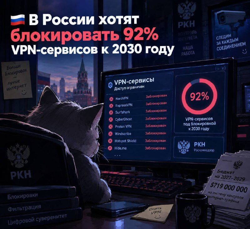 Фото поста канала  Оруэлл предупреждал