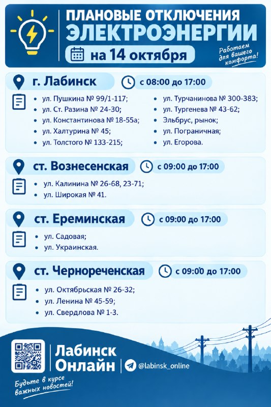 Фото поста канала  Лабинск Онлайн Новости 🇷🇺