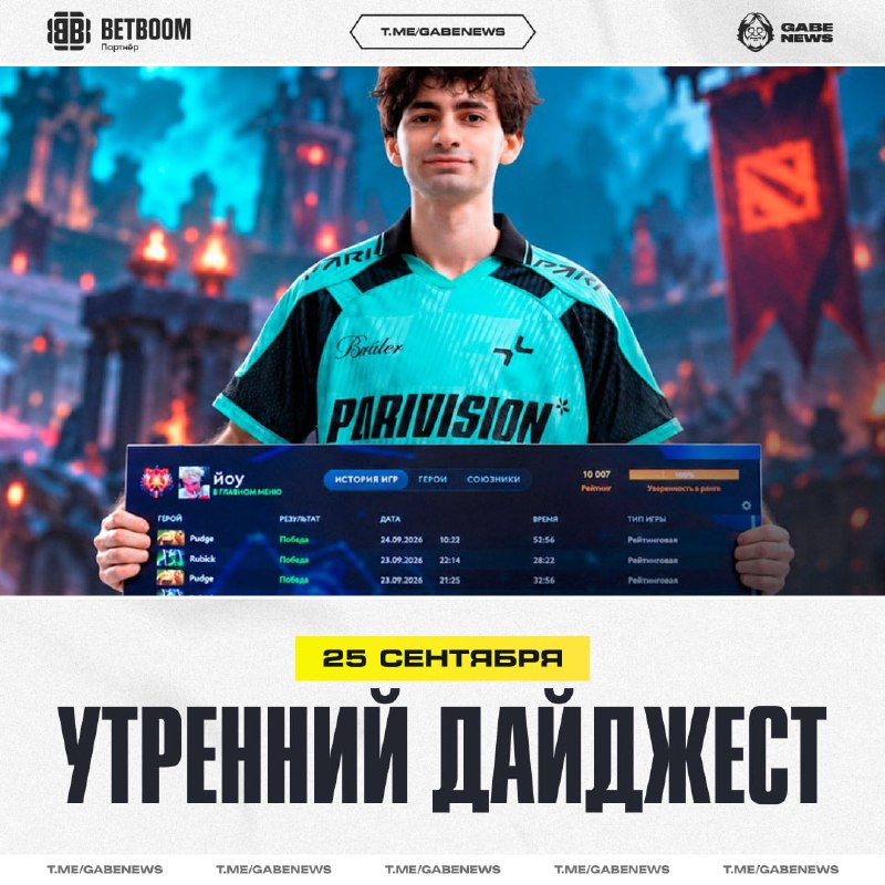 Фото поста канала Gabe News | Dota 2