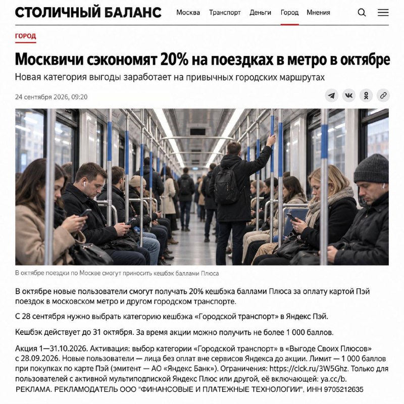 Фото поста канала Новости Москвы