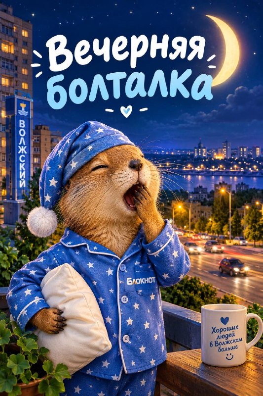 Фото поста канала  Блокнот Волжский