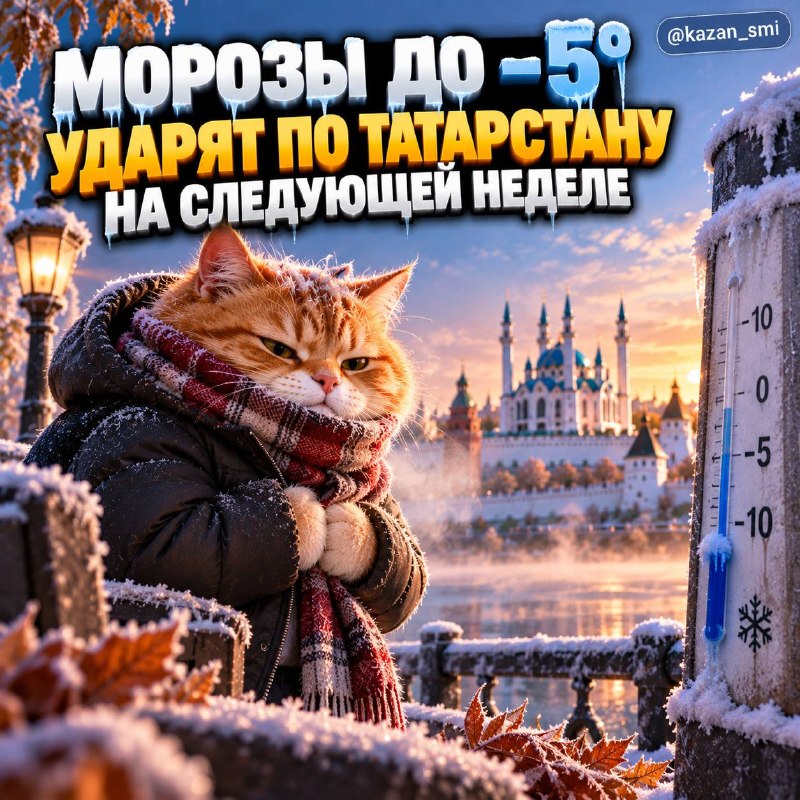 Фото поста канала Новости Казани и Республики Татарстан