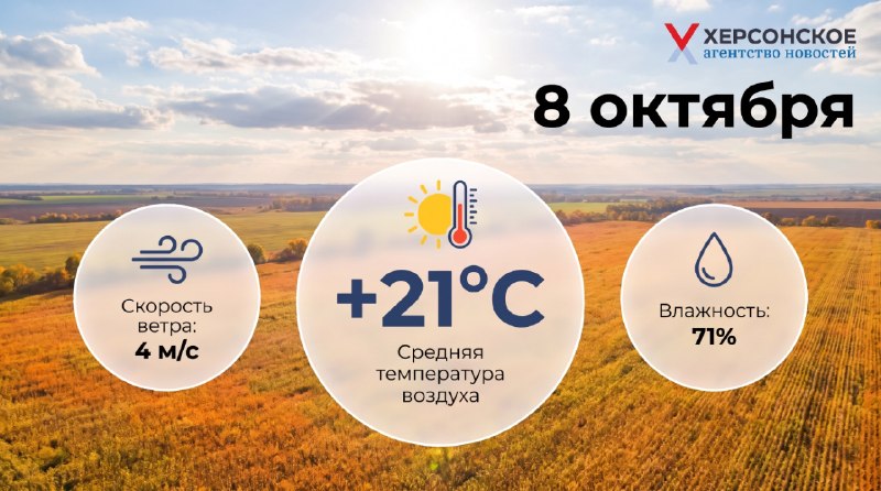 Фото поста канала  Херсонское Агентство Новостей