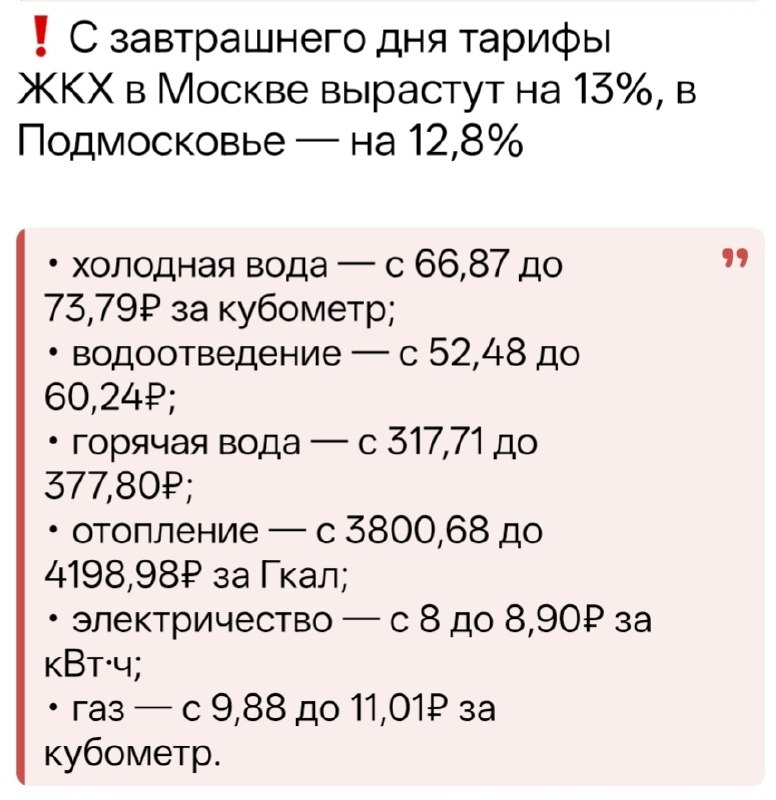 Фото поста канала  Телега⚡️Новости