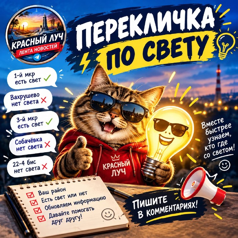 Фото поста канала  Красный Луч ЛЕНТА НОВОСТЕЙ И ОБСУЖДЕНИЙ