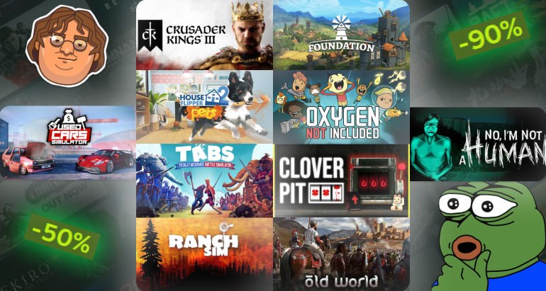 Фото поста канала ХАЛЯВНЫЙ STEAM