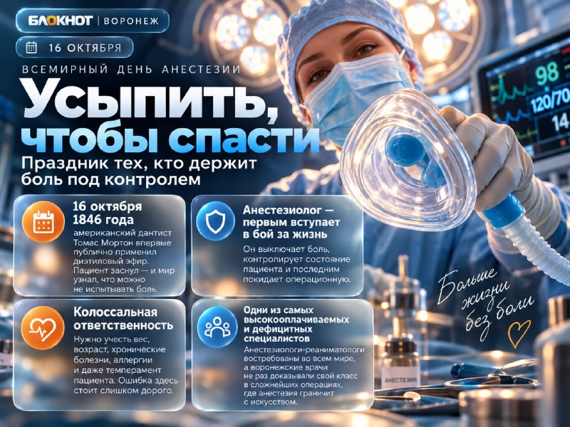 Фото поста канала  Блокнот Воронеж