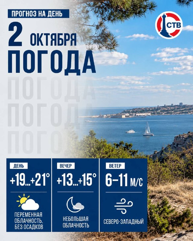 Фото поста канала  Телеканал CТВ. СеVастополь