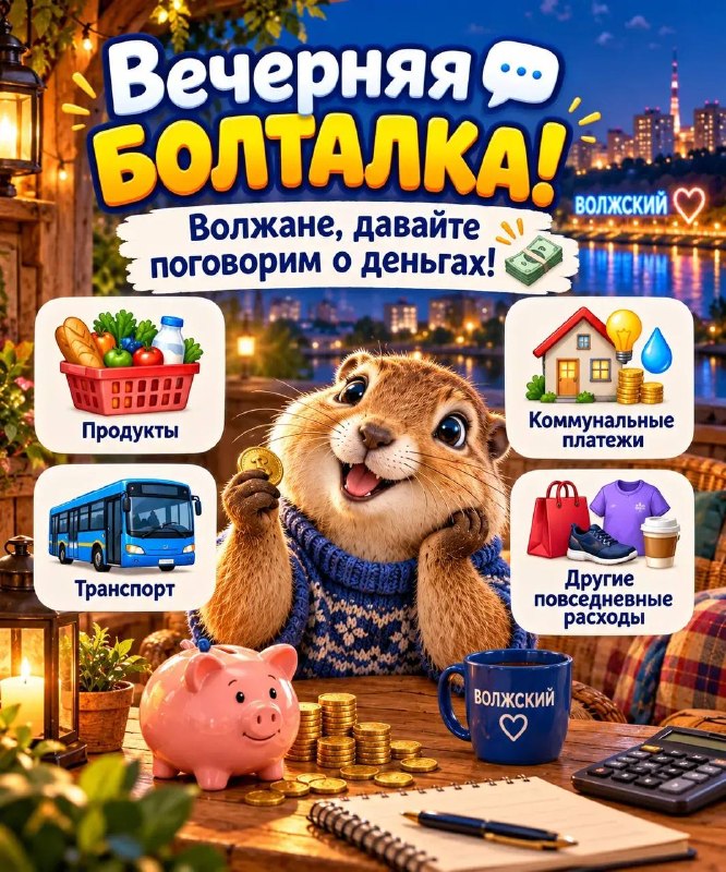 Фото поста канала  Блокнот Волжский
