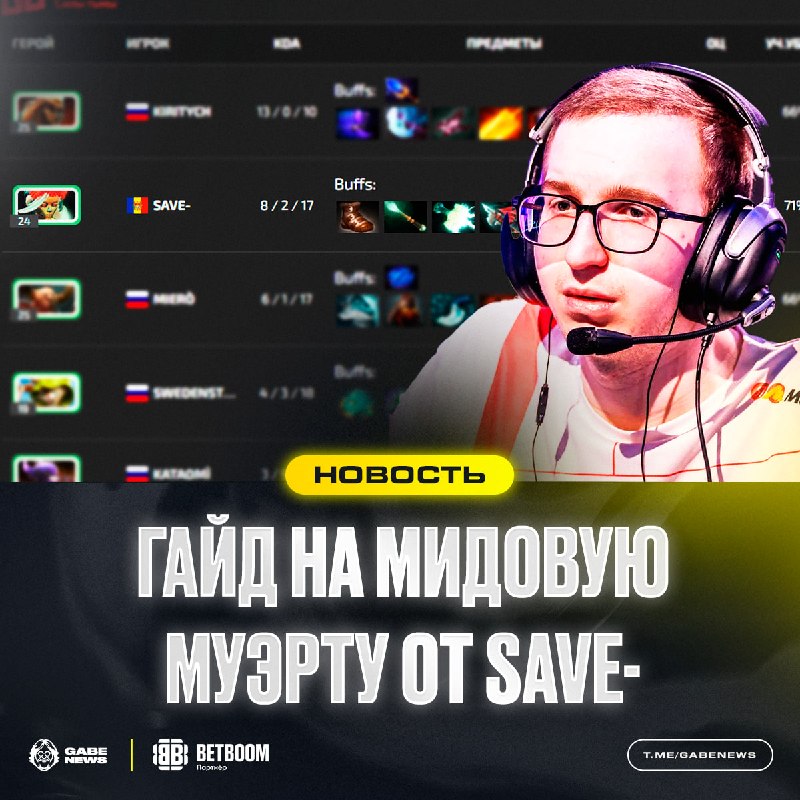 Фото поста канала Gabe News | Dota 2