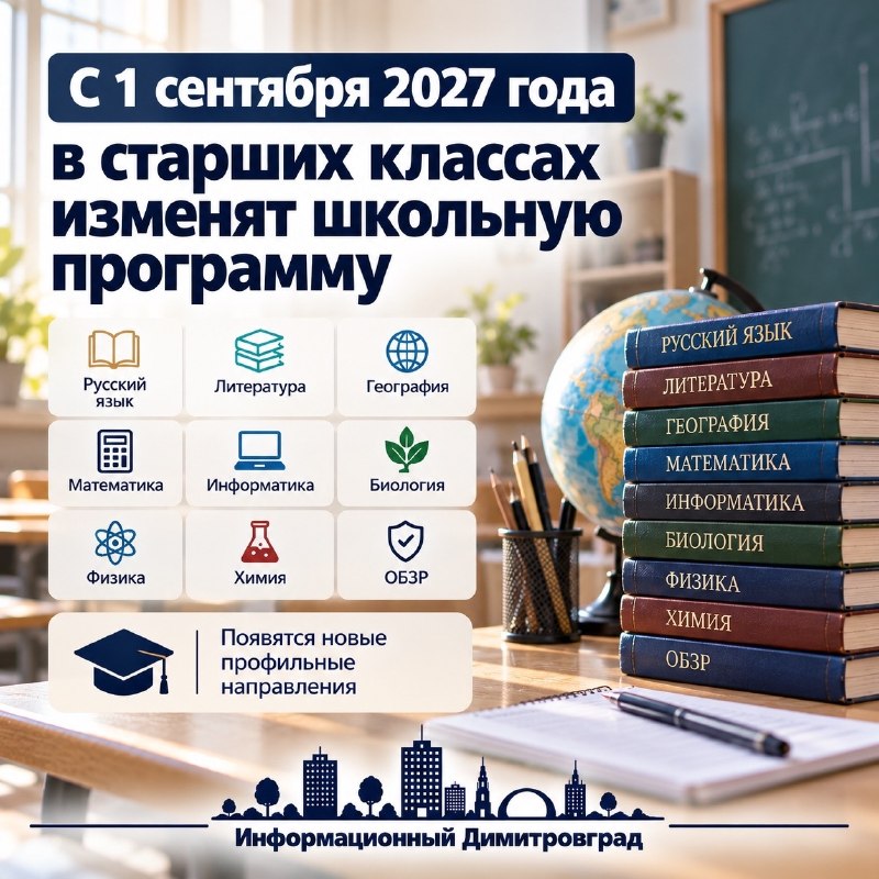 Фото поста канала  Информационный Димитровград