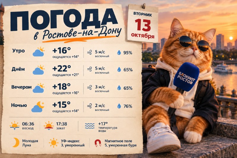 Фото поста канала  Блокнот Ростов
