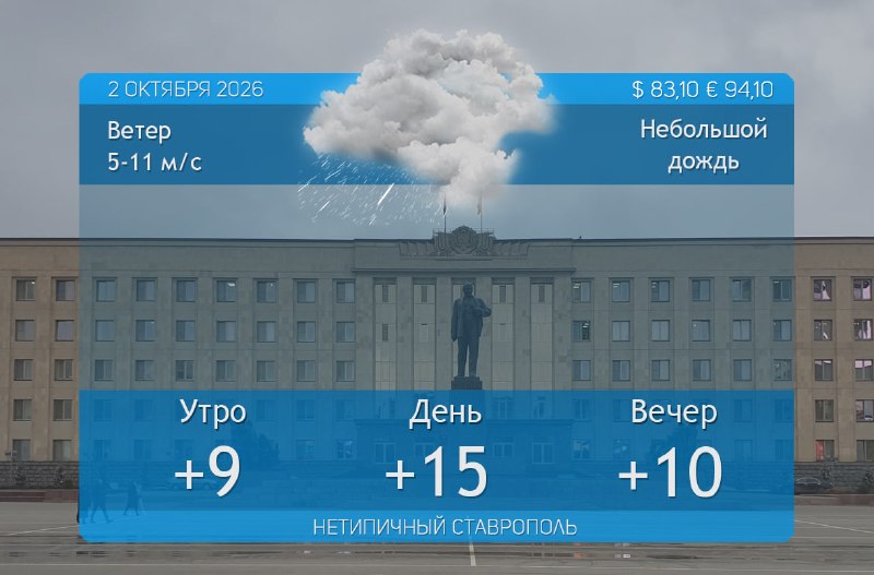 Фото поста канала Нетипичный Ставрополь️