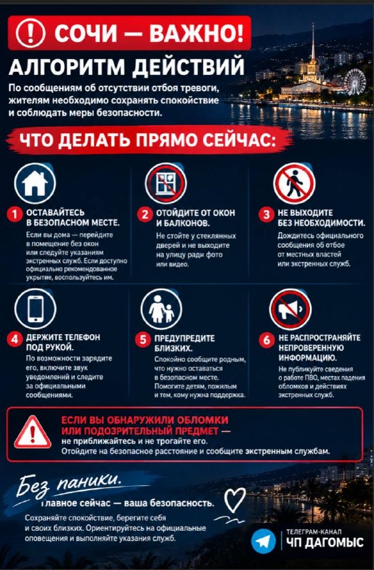 Фото поста канала  ЧП Дагомыс 🔞️