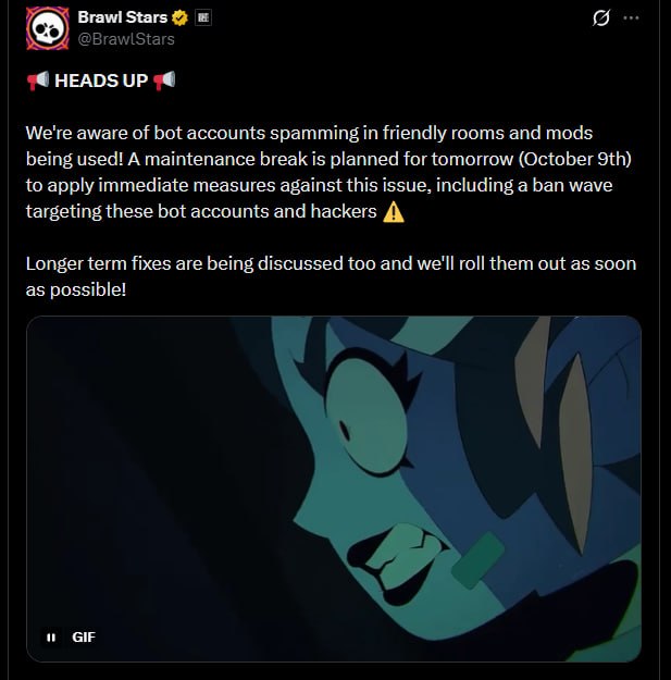 Фото поста канала Brawl Stars Land