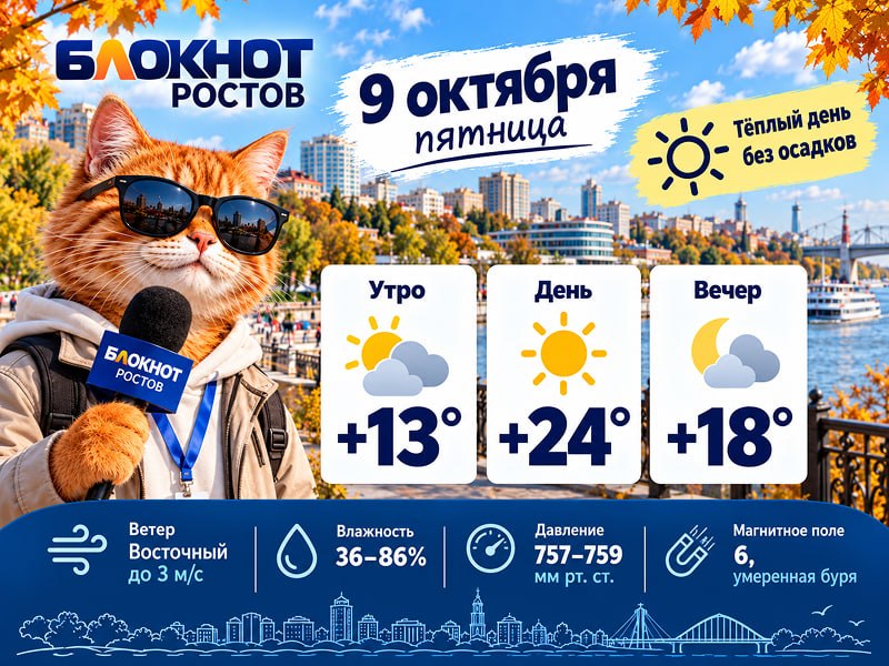 Фото поста канала  Блокнот Ростов