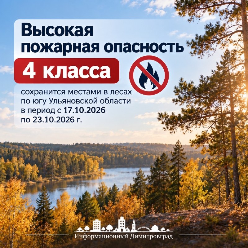 Фото поста канала  Информационный Димитровград