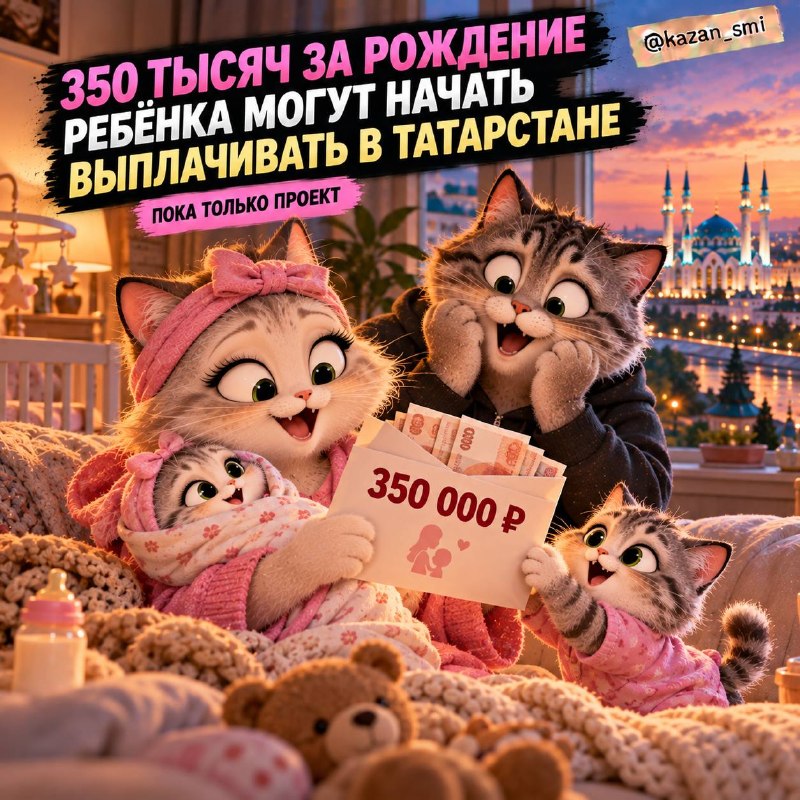 Фото поста канала Новости Казани и Республики Татарстан