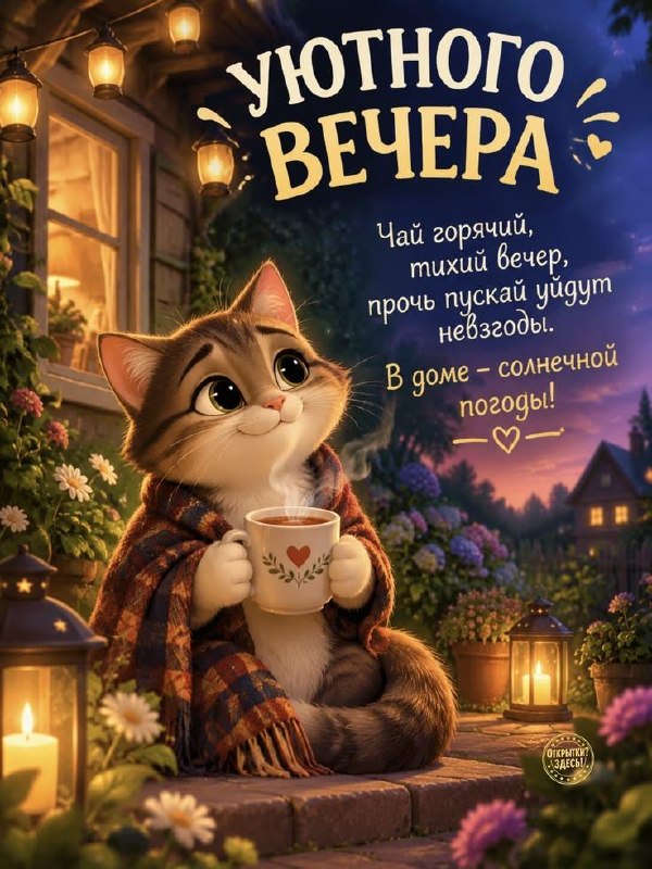 Фото поста канала Твоя открытка