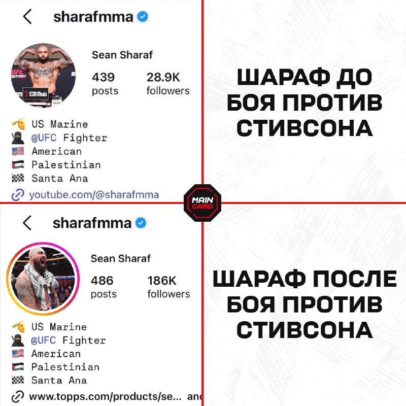 Фото поста канала Main Card