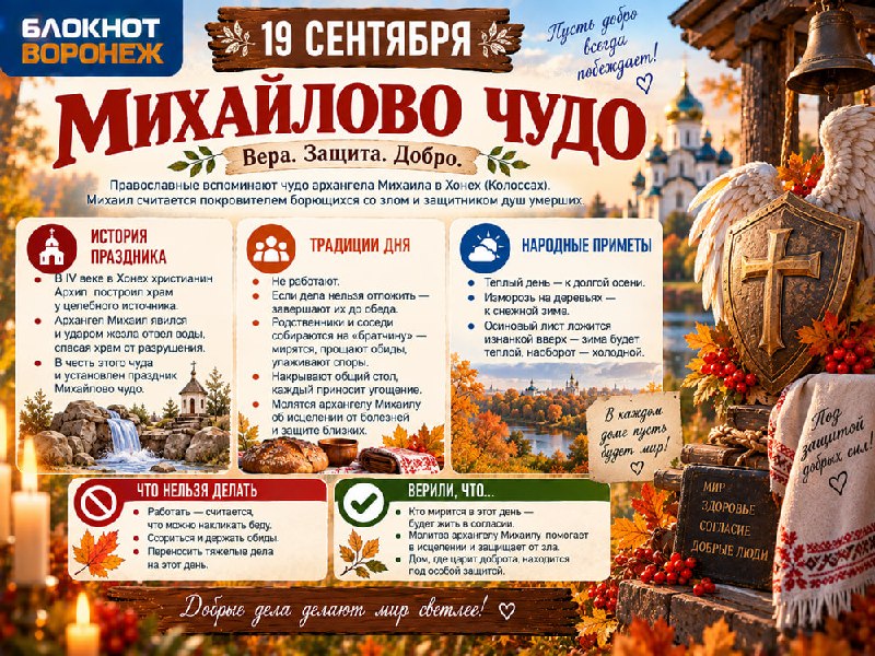 Фото поста канала  Блокнот Воронеж