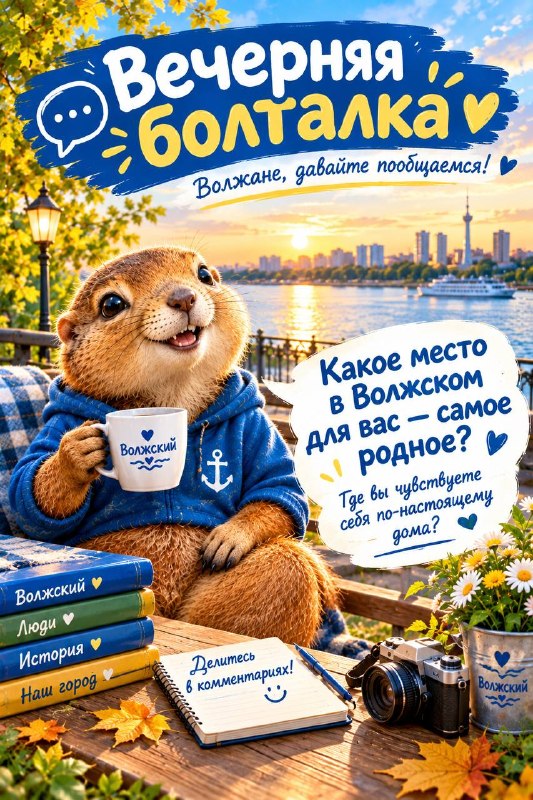 Фото поста канала  Блокнот Волжский