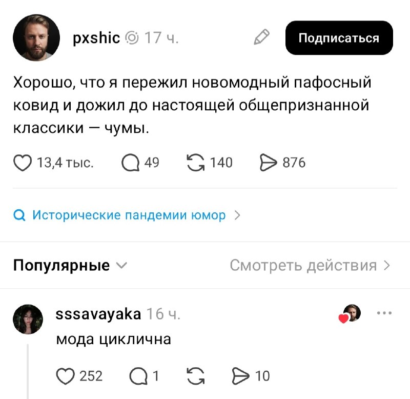 Фото поста канала Бренды на коне