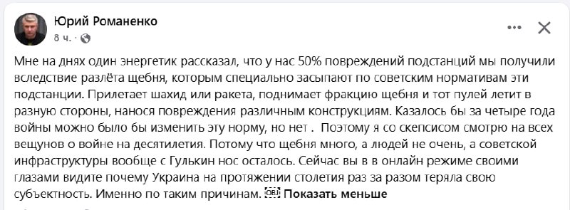 Фото поста канала  Мирослава Бердник