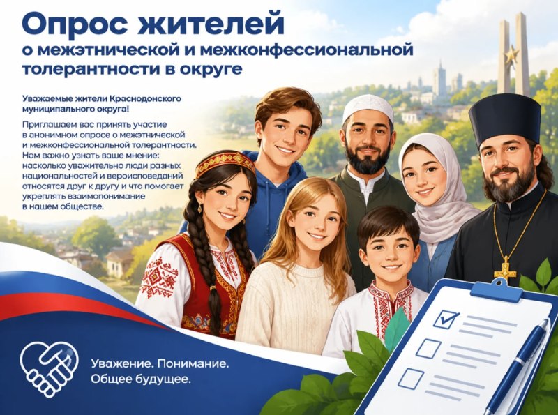Фото поста канала  Администрация Краснодона