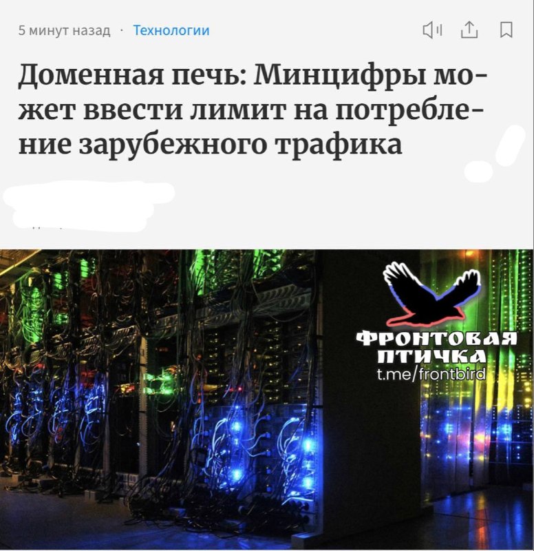 Фото поста канала  Фронтовая птичка
