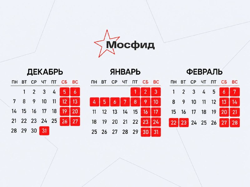 Фото поста канала  Мосфид • Новости Москвы