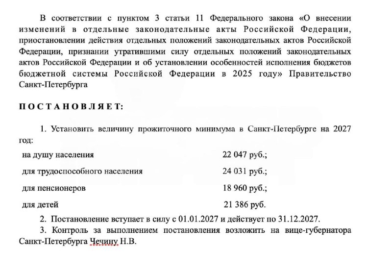 Фото поста канала Питер Live