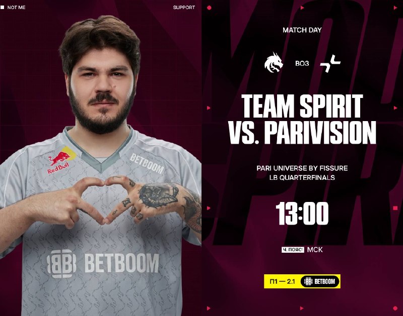 Фото поста канала Team Spirit