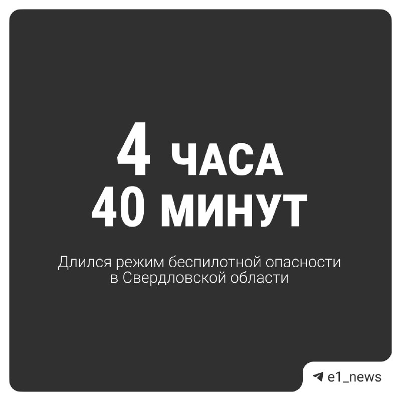Фото поста канала  E1.RU | Новости Екатеринбурга