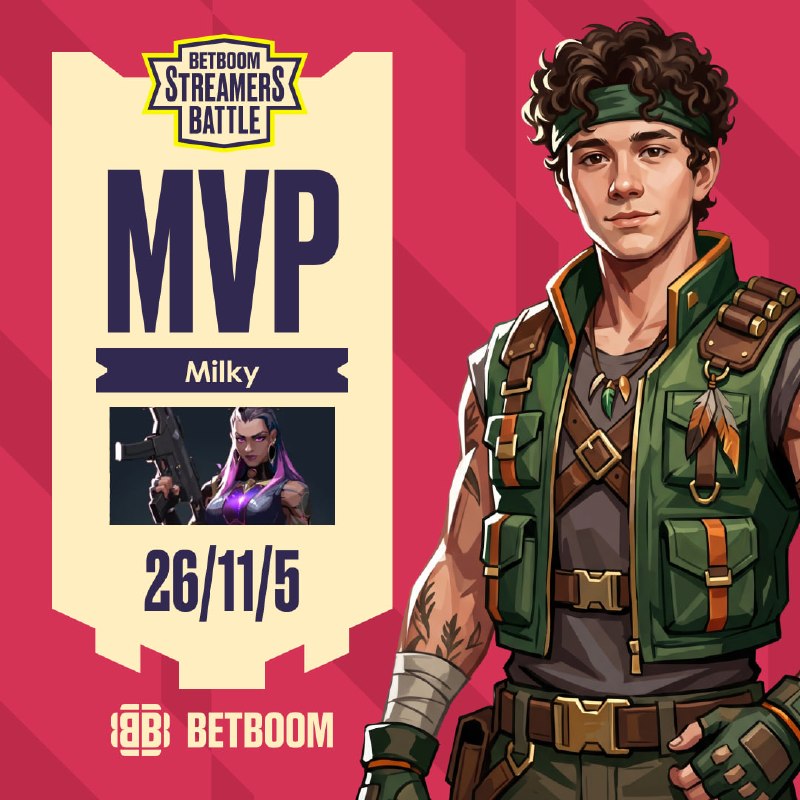 Фото поста канала BetBoom Streamers Battle