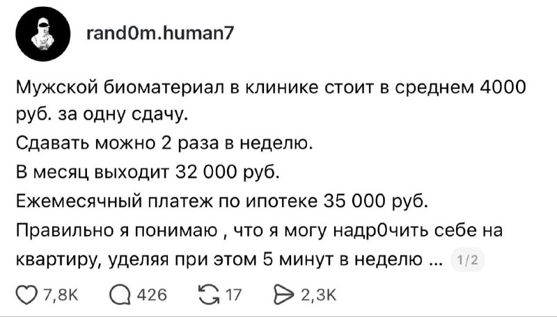 Фото поста канала  Баррель черной икры