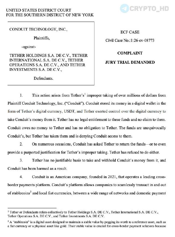Фото поста канала Crypto Headlines