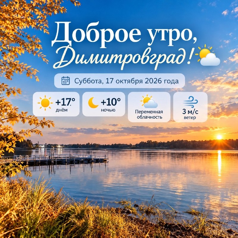 Фото поста канала  Информационный Димитровград
