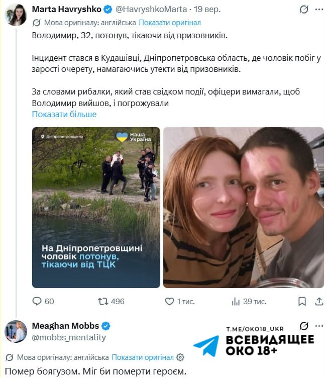 Фото поста канала Всевидящее ОКО 18 ✙